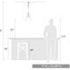 Holmes 1 Light 9 inch Rubbed Bronze Mini Pendant Ceiling Light